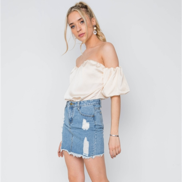 🆕 Off Shoulder Bodysuit - Picture 2 of 4